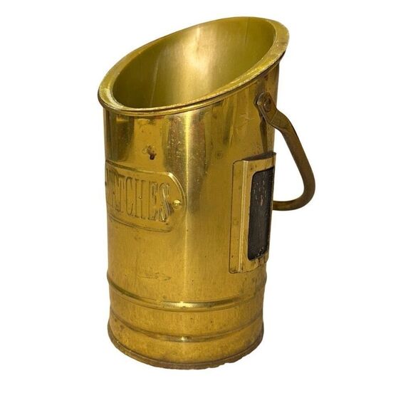 Vintage Teleflora match stick holder w/ handle and removable plastic insert MCM - Picture 1 of 7